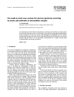 On trends in total cross sections for electron (positron) scattering on