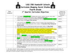 20114th Quarterly Map for Humboldt Social Studies