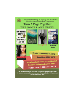 Flyer Image description TAPT 09