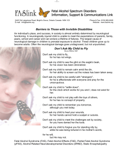 Barriers to Those with Invisible Disabilities Don`t Ask My Child to Fly