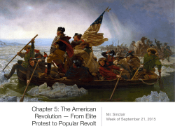 Chapter 5- The American Revolution copy