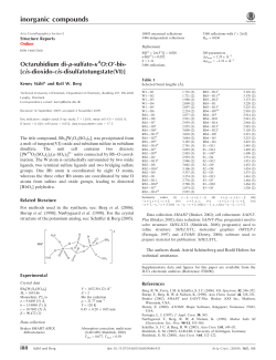 Octarubidium di-[mu]-sulfato-[kappa]4O:O`-bis[cis