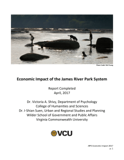 Economic Impact Study - James River Park System