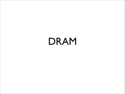 DRAM - UCSD CSE