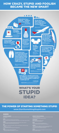 How Crazy, Stupid and Foolish Became the New