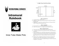 Inner Tube Water Polo - K