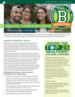 healthy campus initiative