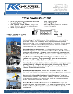 TOTAL POWER SOLUTIONS - Longwall Mining Services