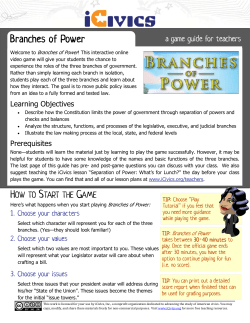 Branches of Power