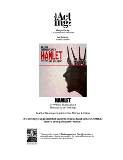 hamlet - The Acting Company