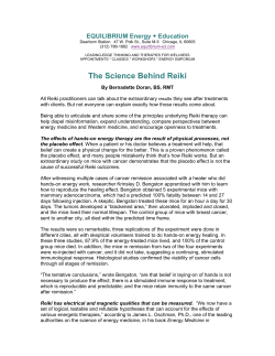 The Science Behind Reiki - EQUILIBRIUM Energy + Education