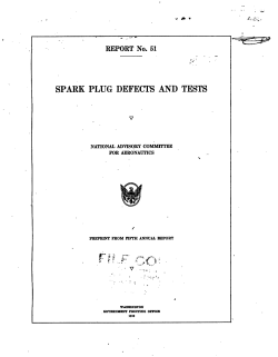 spark plug defects and tests