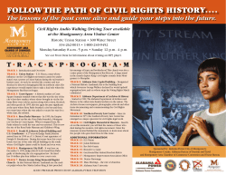 follow the path of civil rights history.