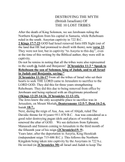 DESTROYING THE MYTH (British Israelism)