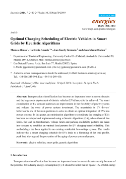 Optimal Charging Scheduling of Electric Vehicles in Smart Grids by