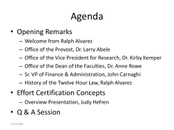 FACET Concepts Overview