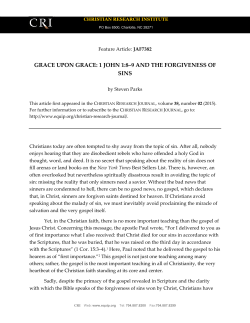 clicking here. - Christian Research Institute