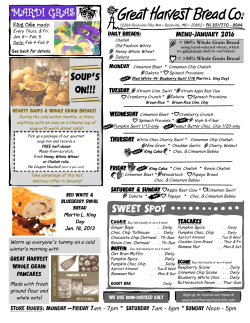 mardi gras - Great Harvest Bread Rockville, MD