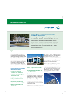 geothermal technology