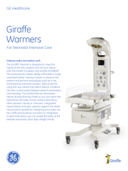 Giraffe Warmers