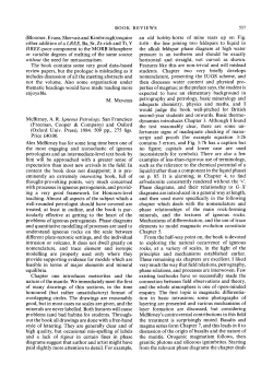 McBirney, AR 19neous Petrology. San Francisco