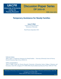 Temporary Assistance for Needy Families