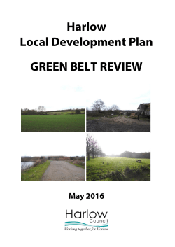 Green Belt Review 2016
