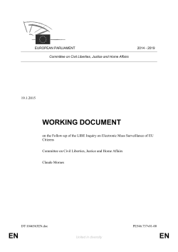 en en working document - European Parliament