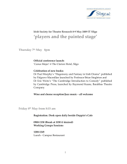 Players and the Painted Stage Full Programme