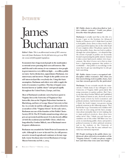 James Buchanan Interview