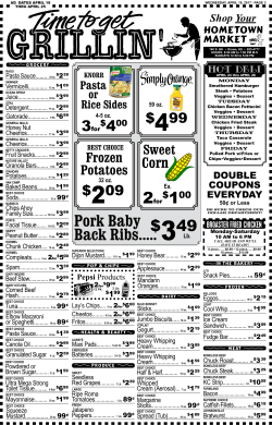 Grocery Ad - The Kiowa News