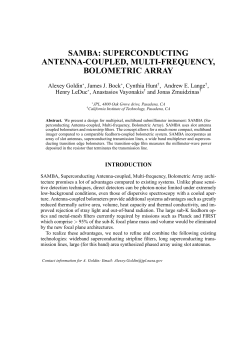 2002-Monterey-Goldin.. - Submillimeter Wave Astrophysics at Caltech