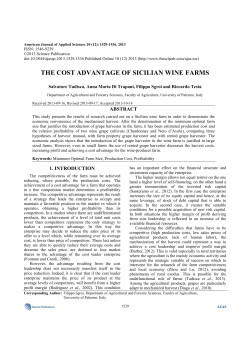 the cost advantage of sicilian wine farms