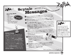 Scytale Messages