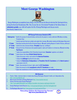 Meet George Washington