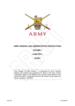 AGAI Vol 1 sport In The Army - British Army Boxing Homepage