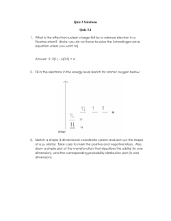 Quiz 3 Solutions