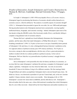 Prophet of Innovation - Princeton University