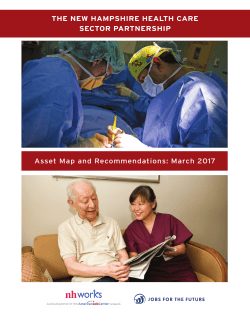 THE NEW HAMPSHIRE HEALTH CARE SECTOR PARTNERSHIP