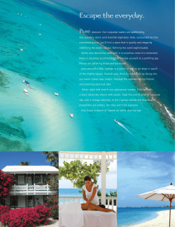 Escape the everyday.