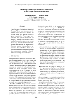 Mapping PDTB-style connective annotation to RST
