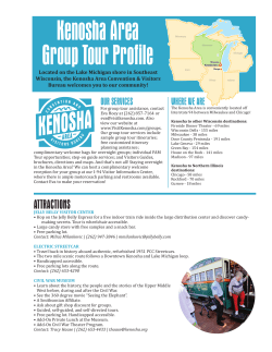 Kenosha Area Group Tour Profile