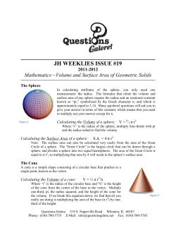 JH WEEKLIES ISSUE #19