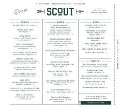 Dinner - Scout | Oakhurst Village