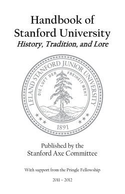 Handbook of Stanford University