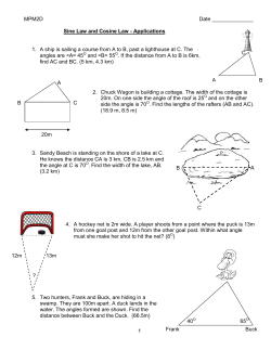 Sine Law and Cosine Law