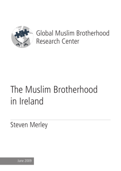 The Muslim Brotherhood in Ireland