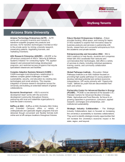 Arizona Technology Enterprises (AzTE) &ndash; AzTE works with university