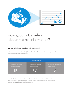 How good is Canada`s labour market information?