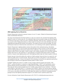 006 Lightning Derived Resistivity